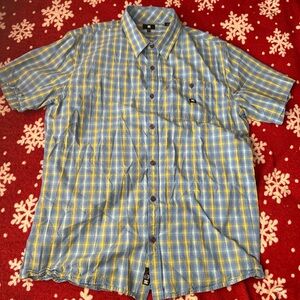 DC button up shirt